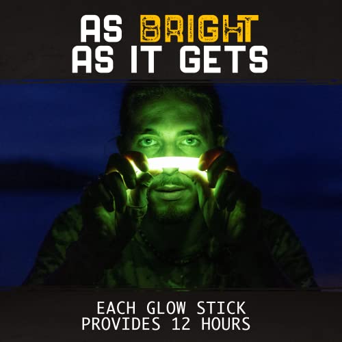 Multi Color 30 Pack Ultra Bright Glow Sticks for Parties Camping Emergency Survival