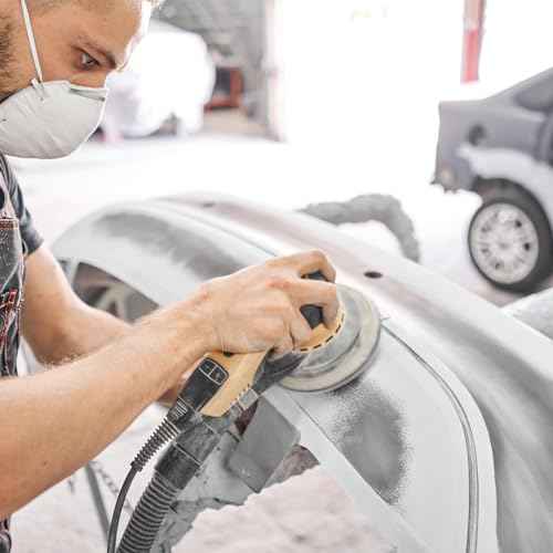 50pcs No Hole Sanding Discs- [ 3 Inch 500 Grit ] Round Hook and Loop Grip Sanding Pads Sheet Sandpaper for Automotive Woodworking Metal Polishing Use| Gold, Aluminum Oxide