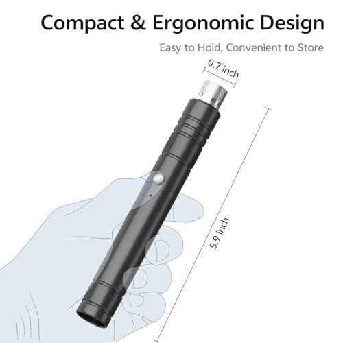 [Professional] Rechargeable Green Laser Pointer High Power Green Beam Light Long Distance Range for TV/LED/LCD Screens Tactical Flashlights Presentation Office/Classroom/Outdoors [203] (1)