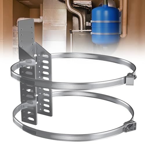 JUGGHOME 1 Set Expansion Tank Mounting Bracket with Support Straps for Hot Water & Propane Tanks