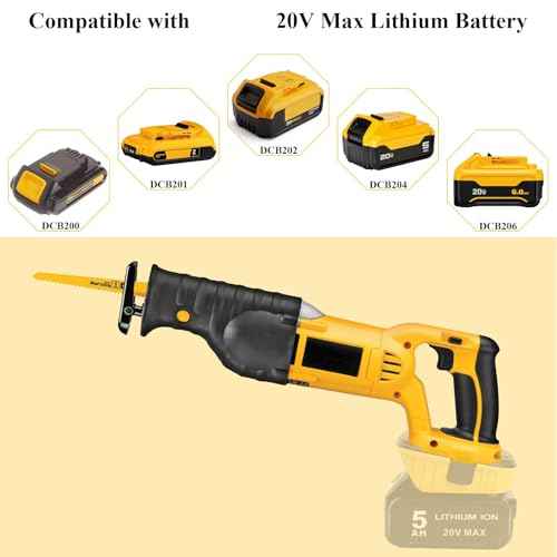 DCA1820 Adapter Compatible with 18V Battery Tools, Compatible with 20V Max Lithium Battery DCB203 DCB204 to 18V XRP NiCad NiMh Batteries DC9096