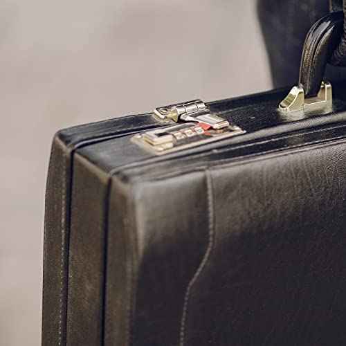 2pcs Luggage Combination Lock, Toolbox Hasp with Combination Lock, 3 Digit Password Lock (Gold)