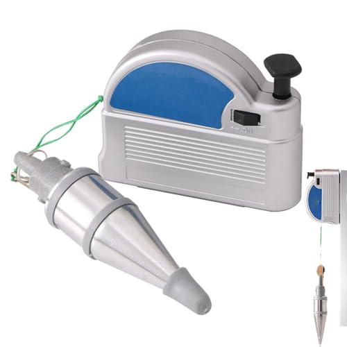 Retractable Plumb Bob With 19.7ft String, Magnetic Construction