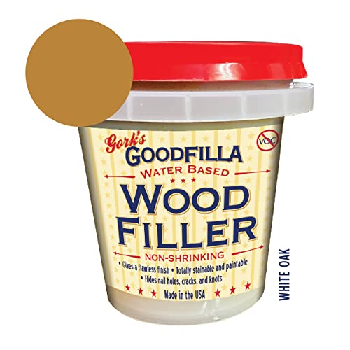 Goodfilla Wood Grain Filler White Oak 8 oz Professional Quality