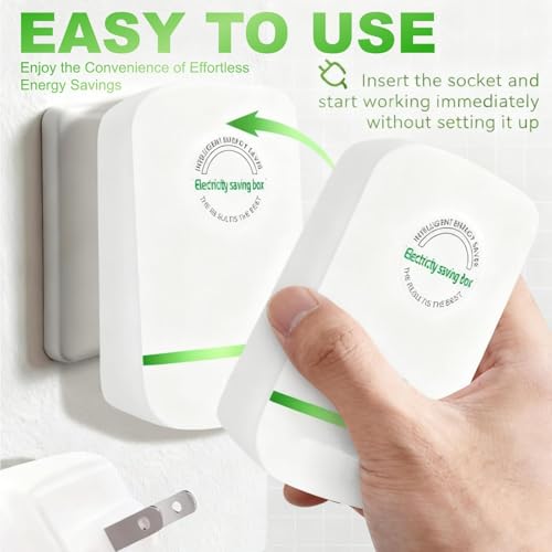 Stopwatt Smart Plug Power Saver Device for Home & Office 90V-250V 30KW 4-Pack