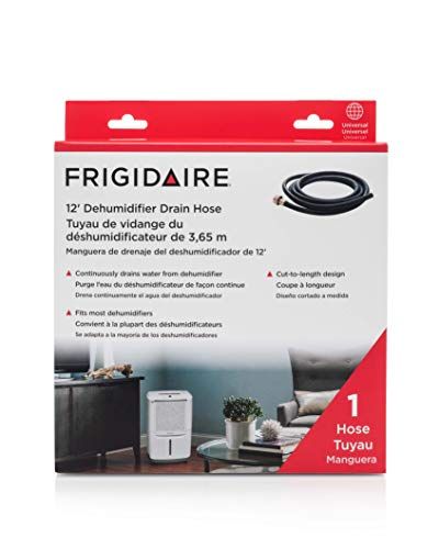 Frigidaire 12 ft Dehumidifier Drain Hose – 3/4" Garden Hose Fitting