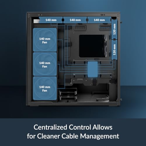 ARCTIC 10-Port Fan Controller with PWM, Linux & Windows Support, 2A Per Port