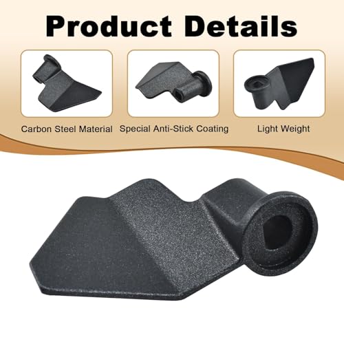 2 Pcs Bread Maker Kneading Paddle, Stainless Steel Non-Stick MARRTEUM