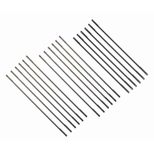 FOXBC Coping Saw Blades 6-1/2 Inch, 18 Pack (15 TPI, 18 TPI, 24 TPI)