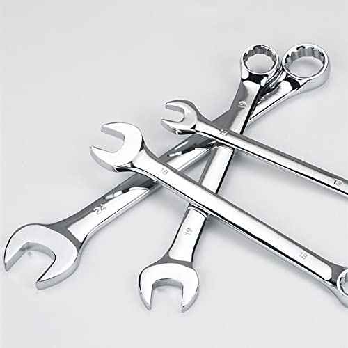 FLZOSPER 24mm Metric Wrench,12-Point Box End Head Combination Wrench Spanner