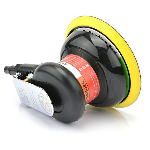 Air Random Orbital Sander 5 Inch Pneumatic Polishing Disc Dual Action PowerGrinding Tool