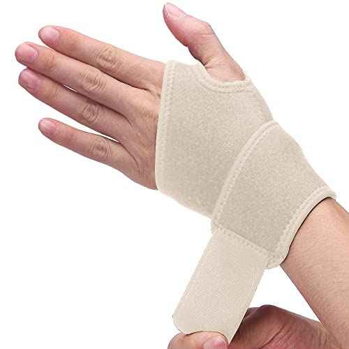 Wrist Brace for Carpal Tunnel, Breathable and Adjustable Wrist Support Brace for Arthritis and Tendinitis, Wrist Compression Wrap for Pain Relief, One Size Fits Left or Right Hand ? Single