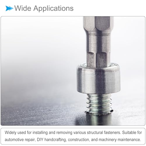 6-Point Socket, 3/8" Drive 10mm Deep, Polished Chromed CR-V Metric Deep and Shallow Impact Socket - (Applications: for Ratchet Torque Electric Wrenches Car Repair), 2-Pieces