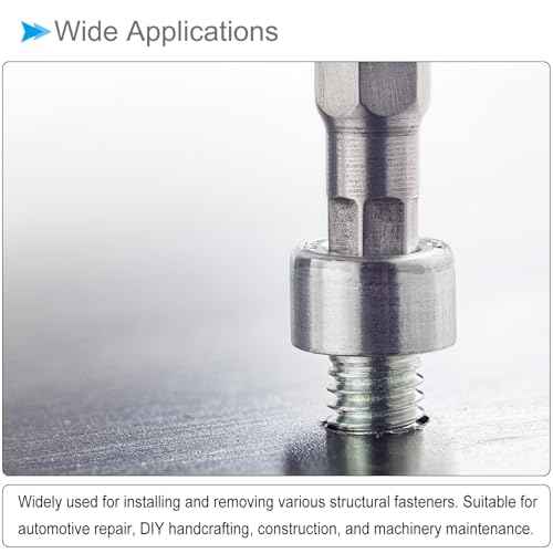 6-Point Socket, 1/4" Drive 14mm Deep, Polished Chromed CR-V Metric Deep and Shallow Impact Socket - (Applications: for Ratchet Torque Electric Wrenches Car Repair), 2-Pieces