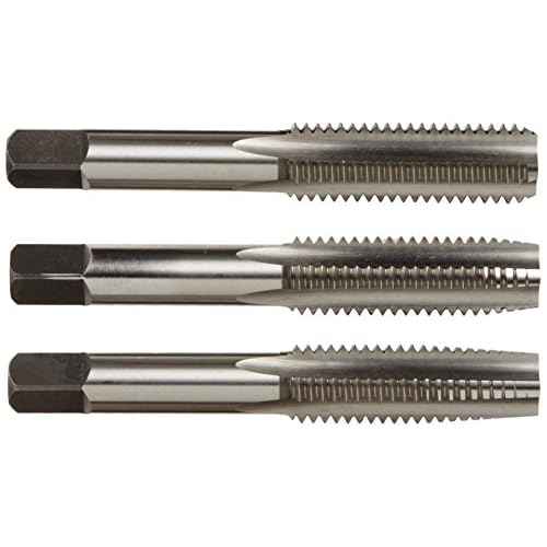 Alfa Tools CSHTS70533 1/4-28 Carbon Steel Hand Tap Set Taper/Plug/Bottom