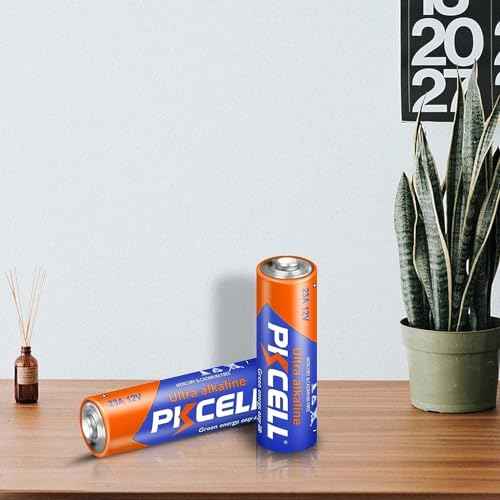 PKECLL 23A 12 Volt Battery, 15 Pack A23 Battery for Garage Door Openers Ceiling Fan Remotes Doorbells (15 Pack)