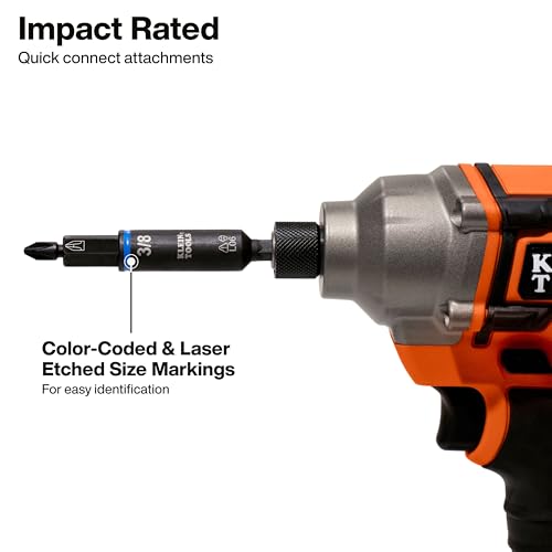 Klein Tools 32500HD 11-in-1 Impact Multi-Bit Screwdriver & Nut Driver