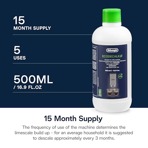 De'Longhi EcoDecalk Universal Coffee Machine Descaler 16.9 fl oz - Pack of 1