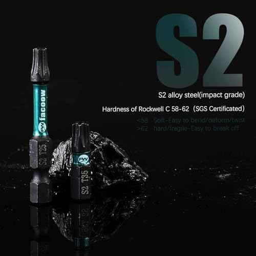 Torx Bit Set(T5-T40), 26 Pack Security Torx Bits Set with Magnetic Tips,Tamper Proof Star Bits Set S2 Alloy Steel, 1"&2" Long Impact Torque Bit Set & 2.3" Self-locking Quick Change Extension