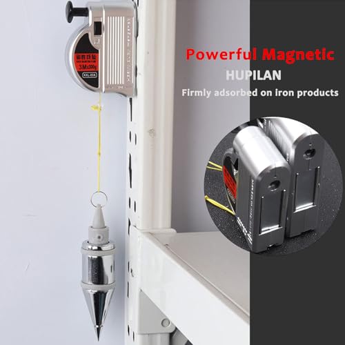 10.58 oz Magnetic Plumb Bob with String, ADAS Calibration Tool