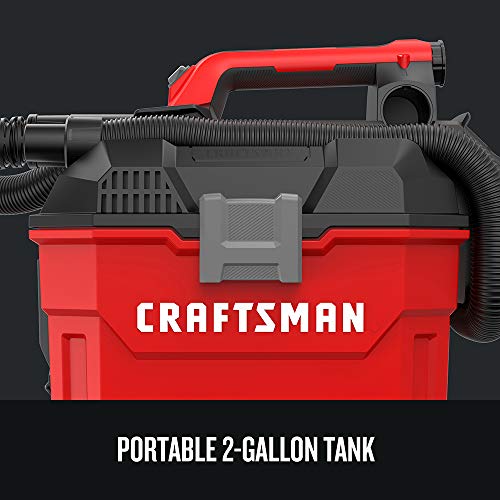 Craftsman V20 Cordless Wet/Dry Vacuum Cleaner 2 Gal with Tool-Only Variation