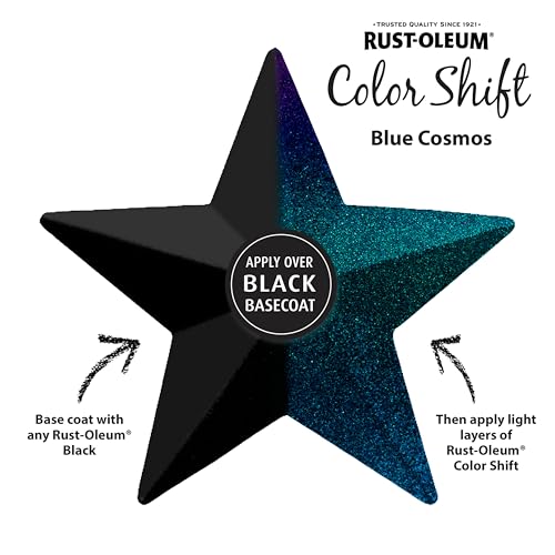 Rust-Oleum Color Shift Blue Cosmos Spray Paint 11 oz - Color Changing Effect