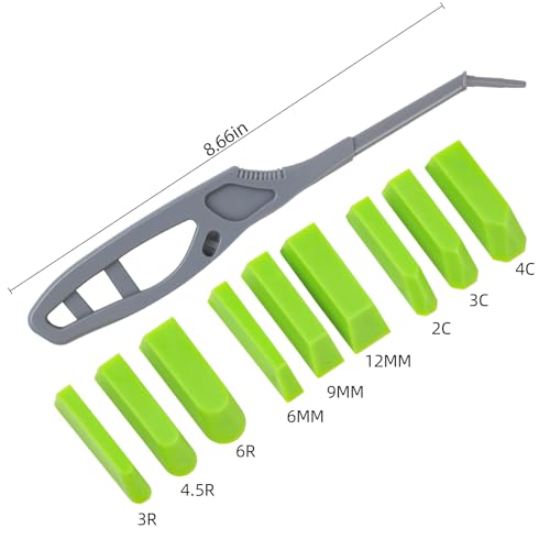 15 PCS Silicone Caulking Tool Kit, Tight Area Sealant Silicone Caulking Finishing Tools, Sealant Finishing Tools for Bathroom, Kitchen, Window, Floor, Sink Joint Caulk Removal