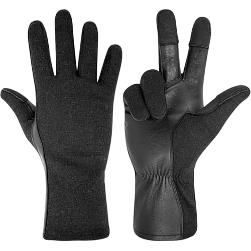 TOUCH SCREEN NOMEX FLIGHT FLYER PILOT OPERATOR DUTY GLOVES