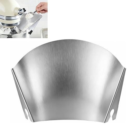Stainless Steel Pouring Chute for KitchenAid Stand Mixer – Dishwasher Safe