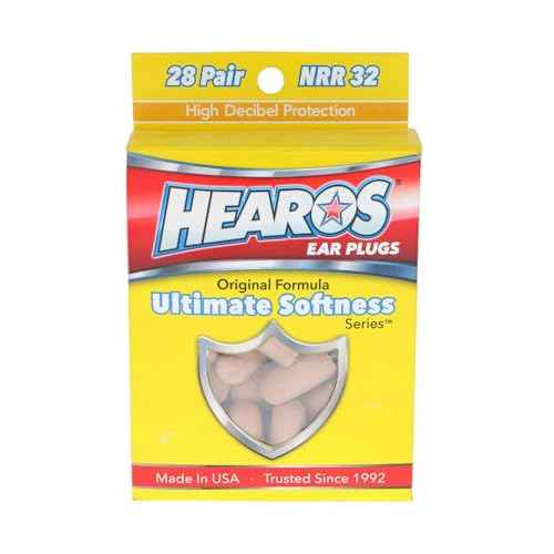 HEAROS Ultimate Softness Series Ear Plugs 28 Pair