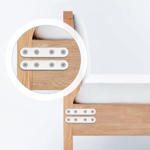 Stainless Steel Flat Mending Plates - 12Pcs Furniture Reinforcement Brackets