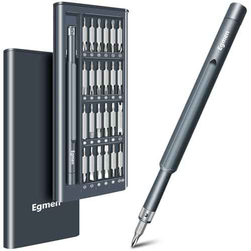 Small Screwdriver Set, 49 in 1 Mini Screwdriver Set with Torx, Phillips, Flat Head, Hex and More, for Jewelers, PC, Glasses, Laptop, Ring Doorbell, Watch, Repair Precision Screw Driver Set Kit