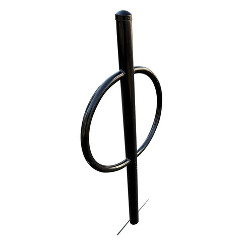Sandbaggy Post and Ring Bike Rack - Commercial Outdoor Bike Parking Racks (In-Ground, 2)
