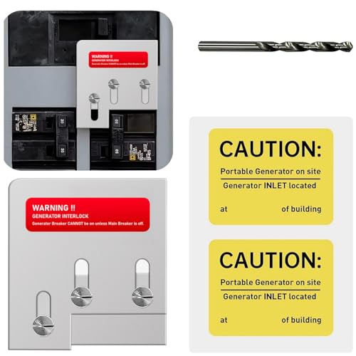 QYZZRS Generator Interlock Kit for Square D QO Main Breaker Panels - Variation 1