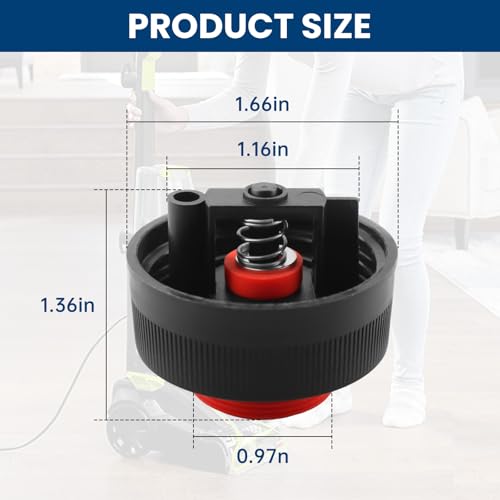 Aillsa Replacement Clean Tank Cap for Bissell Turboclean PowerForce