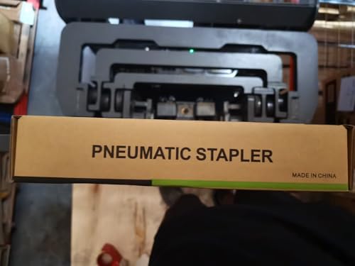 meite MT7116 Pneumatic Staple Gun, 22 Gauge 71 Series 3/8-Inch Crown 1/4-Inch to 5/8-Inch Length Air Upholstery Stapler Gun