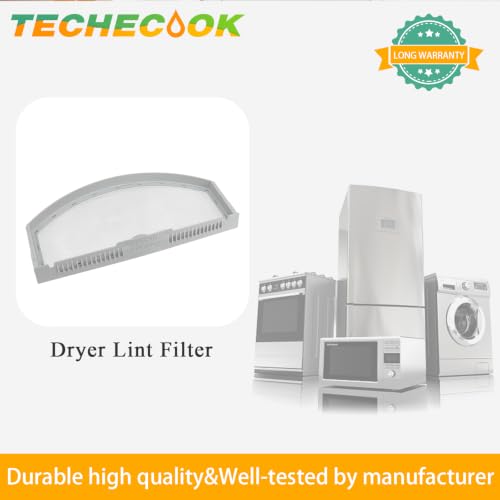 Techecook Stainless Steel Dryer Lint Filter Replacement for GE/Hotpoint Dryers