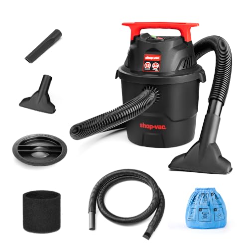 Shop-Vac 1.5 Gallon Wet Dry Vacuum Cleaner 2 Peak HP Compact Portable