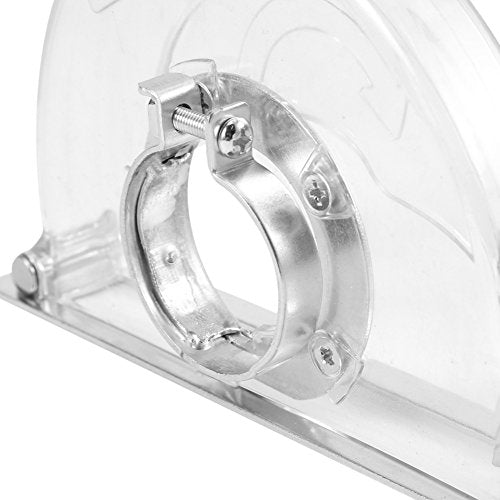 Professional Angle Grinder Dust Shroud Guard 4-5" for 3/4/5" Blades Clear Polycarbonate
