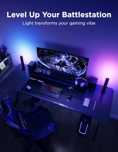Govee Smart Light Bar RGBICWW TV Backlight for Living Room & Gaming - Black