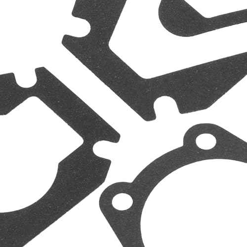 PATIKIL Pad Air Compressor Valve Plate Replacement Kit, 3 in 1 Air Compressor Cylinder Head Base Valve Plate Paper Sealing Gasket, Black (3 Set)