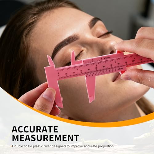 Eyebrow Measuring Ruler, Brow Mapping Tool, Mini Vernier Caliper