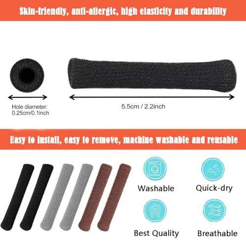 Glasses Ear Cushion, Eyeglasses Temple Tips Sleeve Protectors, Eyeglass Ears Behind Guards Ends Arm Covers