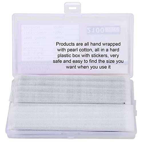 2100 PCS Brad Nails 7 Sizes multi-Length Galvanized Straight Finishing Nail,Each specification has an independent sponge anti-collision packaging