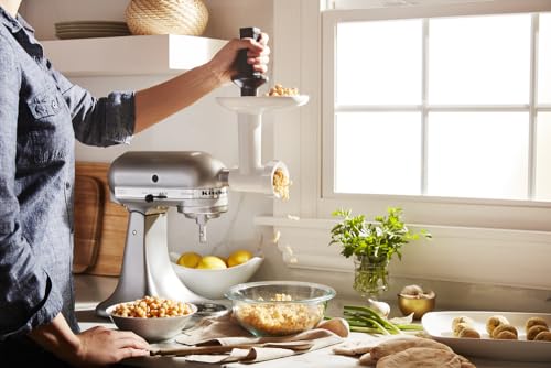 KitchenAid KSMFGA Food Grinder Attachment for All KitchenAid Stand Mixers - One Size