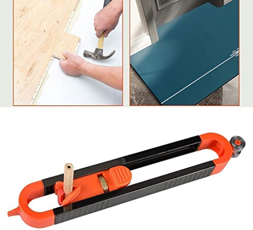 GOZWELL Precise Contour Scribe Tool with Lock – Edge Corner Profile Duplicator