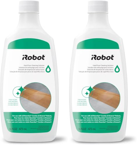 iRobot 16 oz Cleaning Solution for Braava & Roomba Combo (Pack of 2) Fresh Scent