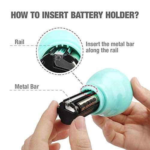 EverBrite 3-Pack Camping Lights - 3 Lighting Modes, Portable LED Bulbs Ideal for Kids¡¯ Adventure Activities, Backpacking, Camping, Picnic, Emergency and More, 3 x AAA Batteries Included