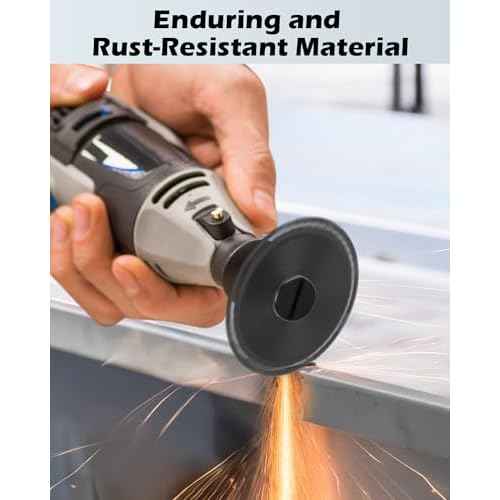 Cut Off Wheel Mounting Mandrel Holder 3/8" & 1/4" Arbor Hole, 4 Pack Cut-Off Wheel for Die Grinder Accessories Drill Bits Tool