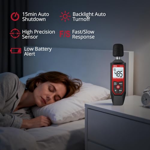 BINTA Portable Decibel Meter 30-130dB A-Weighted Sound Level Meter